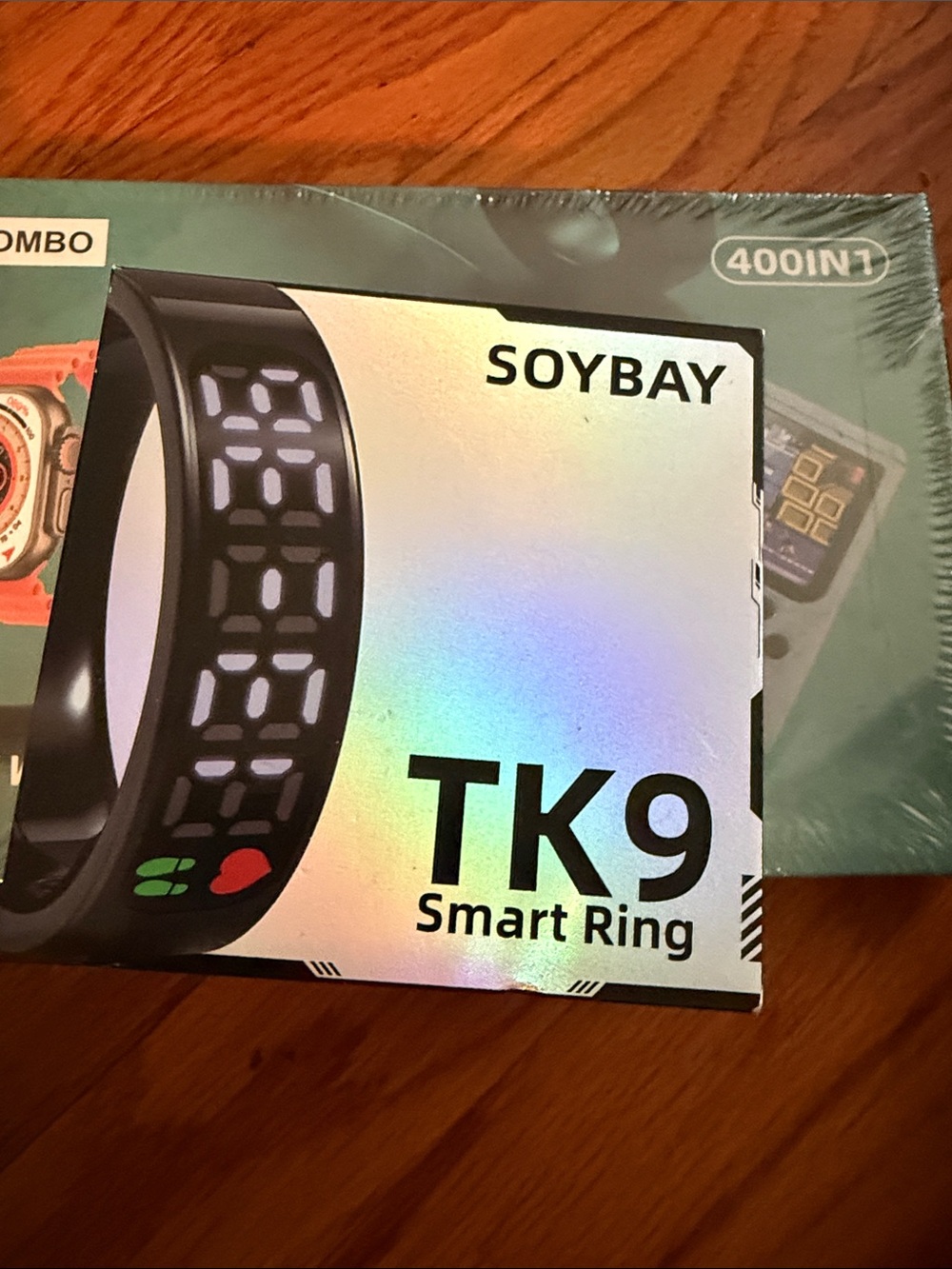 TK9 Smart Ring in Black